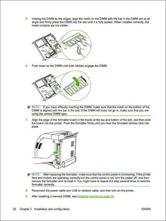 HP Color LaserJet CP3505 3000 3600 3800 Service Manual-3